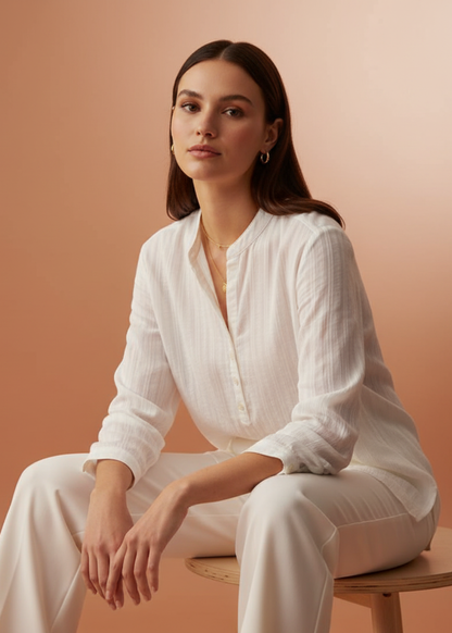 VERO Chinese Collar Blouse CC2
