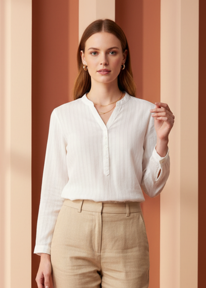 VERO Chinese Collar Blouse CC2