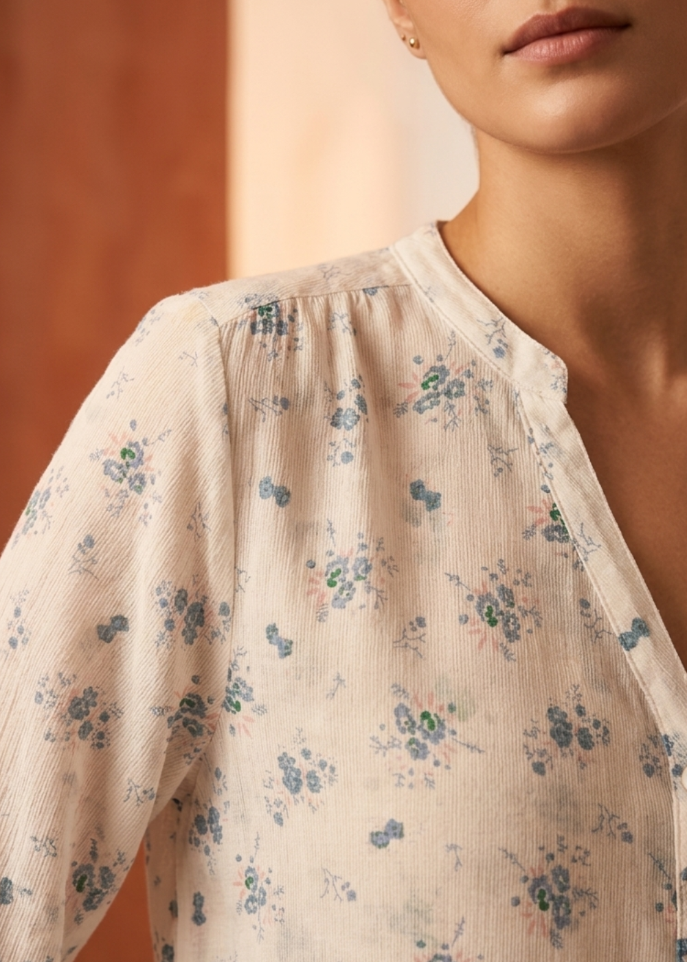 VERO Chinese Collar Blouse CC4