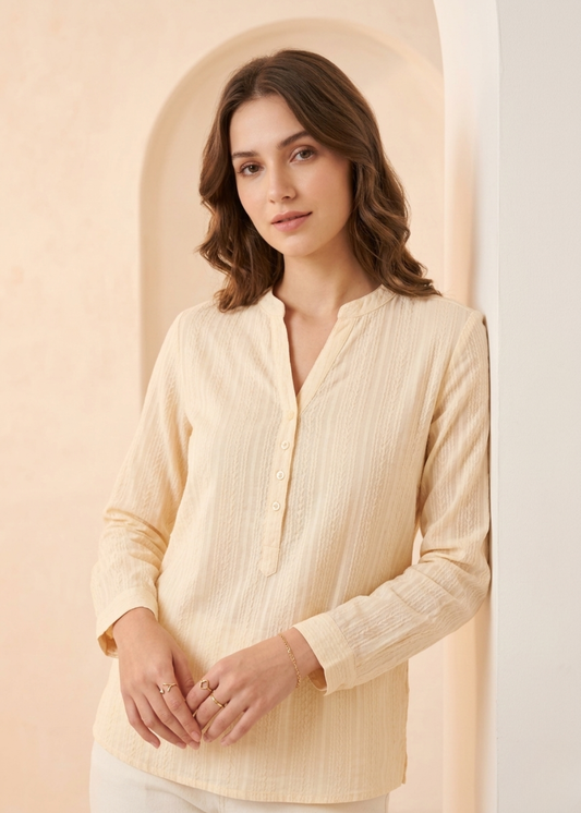 VERO Chinese Collar Blouse CC5