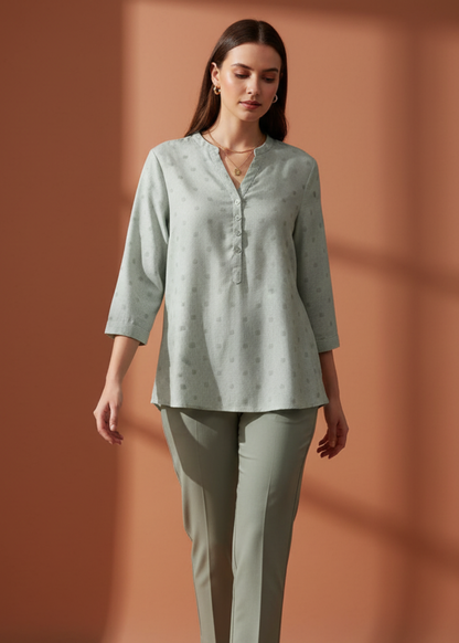 VERO Chinese Collar Blouse CC6