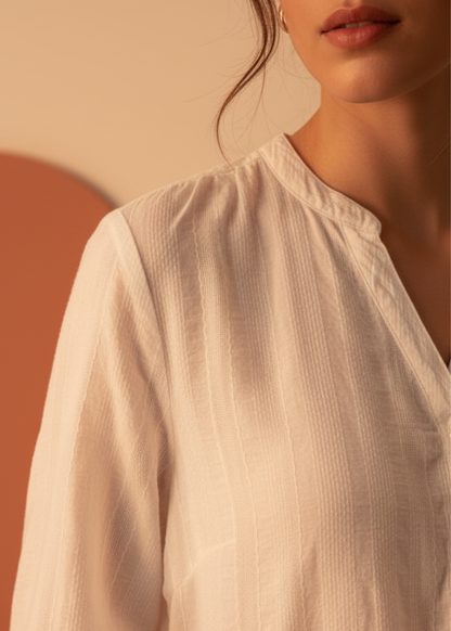 VERO Chinese Collar Blouse CC7